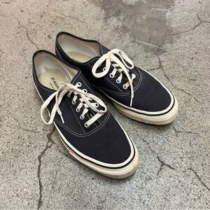 Buck Mason Black and White Sneakers